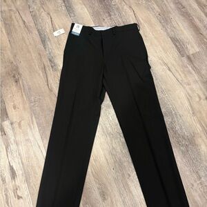 Men's Black Dress Pants - Modern Tailored Fit